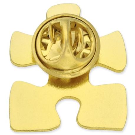     Gold Puzzle Pin