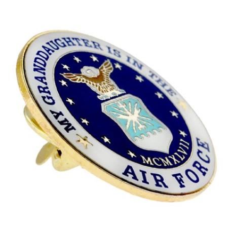     U.S. Air Force Granddaughter Pin