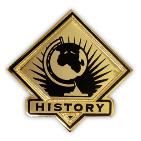     School Pin - History