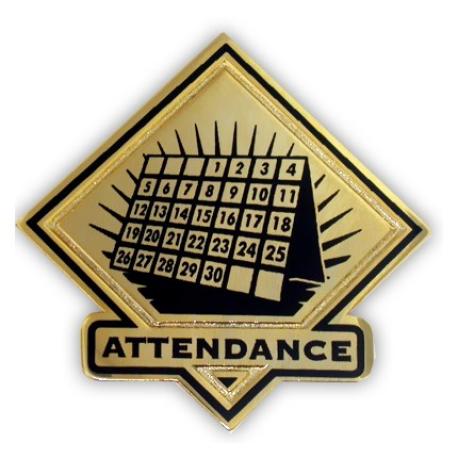     School Pin - Attendance