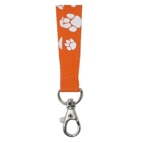     Paw Print Lanyard - Orange