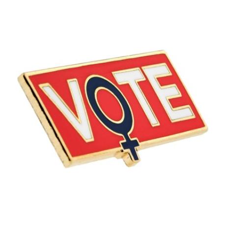     Vote Feminism Pin