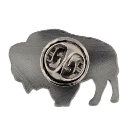     Buffalo Pin - Antique Silver