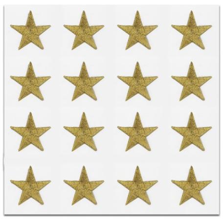     Applique - Gold Star