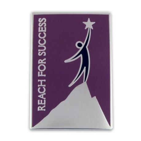     Reach For Success Card and Pin