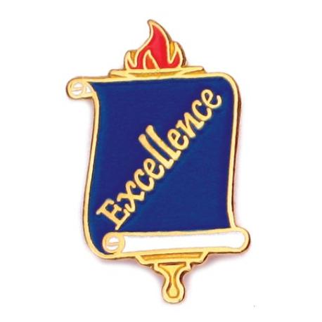     School Pin - Excellence