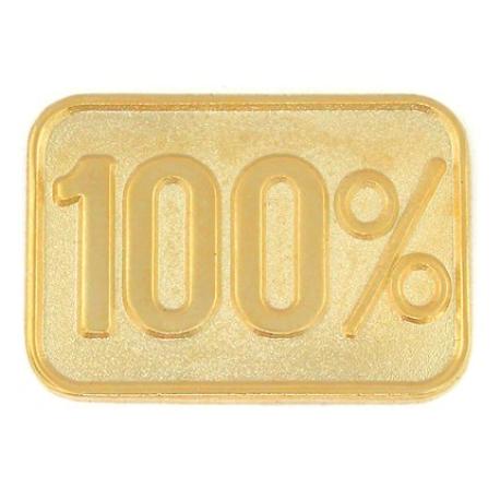     100% Lapel Pin