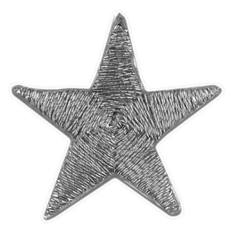     Applique - Silver Star